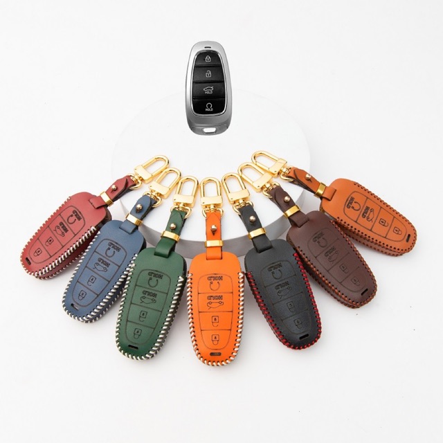 Handcrafted Leather Car Key Holder – Premium Handmade Keychain